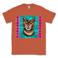 Copper Western Bengal Cat Classic Tee - LillyAllenDesigns