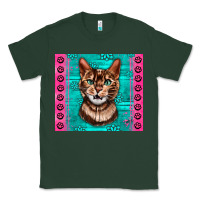 Sports Green Western Bengal Cat Classic Tee - LillyAllenDesigns