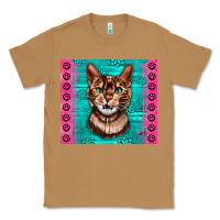 Toasted Coconut Western Bengal Cat Classic Tee - LillyAllenDesigns