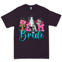 Plum team bride Premium Tee - Zillion Design Studio