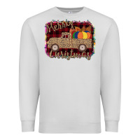 Dove Grey Merry Christmas Truck Premium Sweatshirt - Bettercallsaul