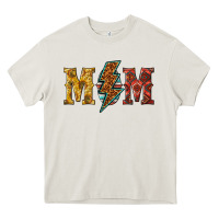 Cream western mom Heavy Core Tee - texasbilliewilder
