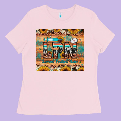 Lpn Licensed Practical Nurse Ladies Tee Designed By Jahusdesignshop