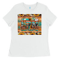 White lpn licensed practical nurse Ladies Tee - JahusDesignShop
