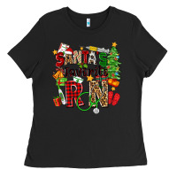 Black santa's favorite rn Ladies Tee - Zillion Design Studio