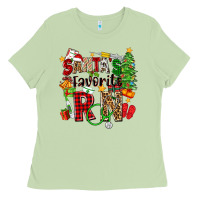 Matcha santa's favorite rn Ladies Tee - Zillion Design Studio
