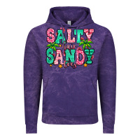 Cloud Purple salty hair sandy toes Vintage Hoodie - Jasminsmagicworld