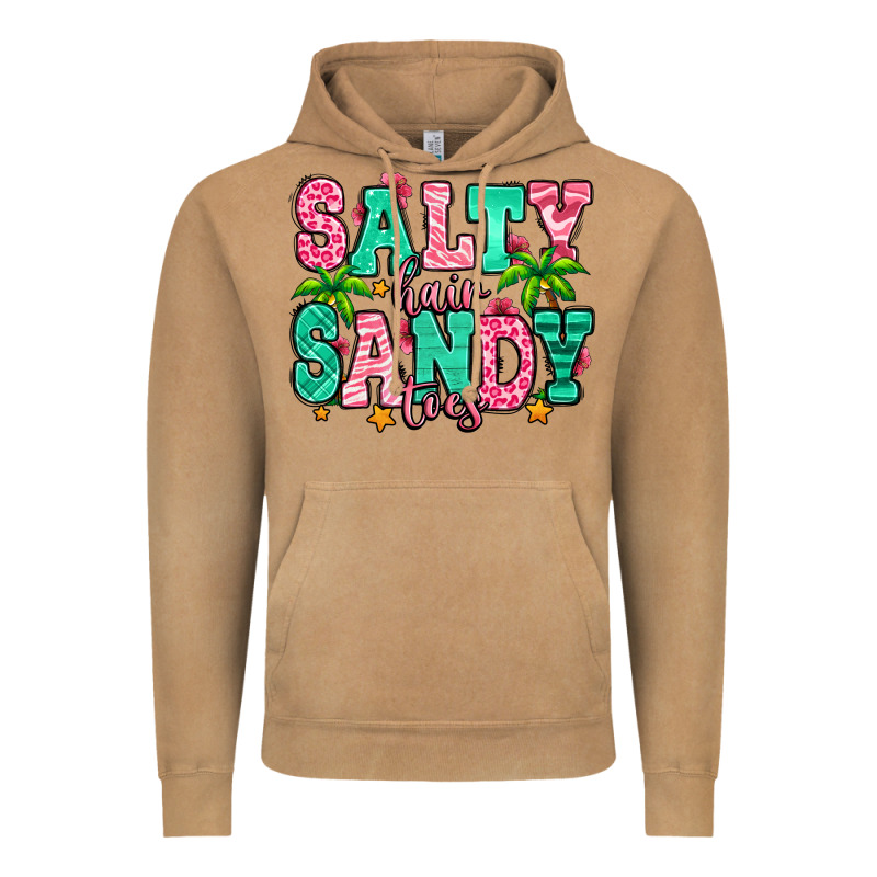 Salty Hair Sandy Toes Vintage Hoodie by Jasminsmagicworld | Teevron