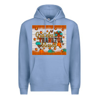 Colony Blue grateful thankful blessed Premium Hoodie - JahusDesignShop
