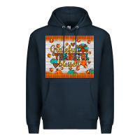 Navy grateful thankful blessed Premium Hoodie - JahusDesignShop