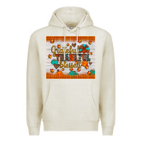 Oatmeal Heather grateful thankful blessed Premium Hoodie - JahusDesignShop
