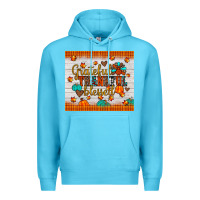 Ocean Blue grateful thankful blessed Premium Hoodie - JahusDesignShop