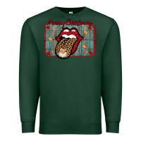 Sports Green Merry Christmas Lips Santa Premium Sweatshirt - Bettercallsaul