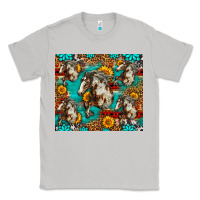 Moon Dust mustang horse western Classic Tee - LillyAllenDesigns
