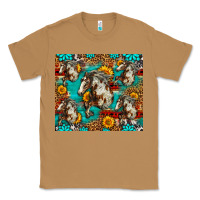 Toasted Coconut mustang horse western Classic Tee - LillyAllenDesigns