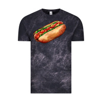 Cloud Black American hot dog Vintage Tee - AdoDesignShop