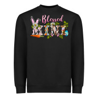 Black blessed mini easter Heavyweight Sweatshirt - BarkalooDesign