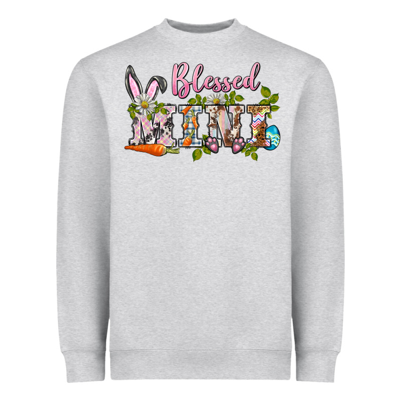 Blessed Mini Easter Heavyweight Sweatshirt by BarkalooDesign | Teevron