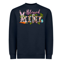 Navy blessed mini easter Heavyweight Sweatshirt - BarkalooDesign