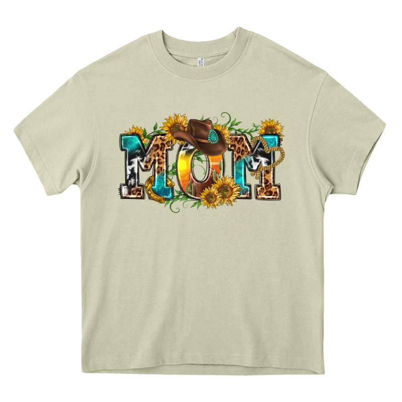 Western Mom Heavy Core Tee by texasbilliewilder | Teevron