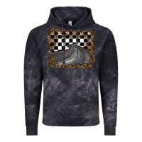Cloud Black leopard racing  background Vintage Hoodie - RanaPortraitStore