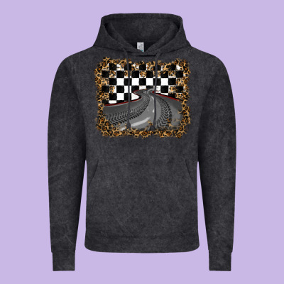 Leopard Racing  Background Vintage Hoodie Designed By Ranaportraitstore