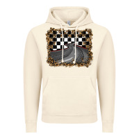 Vintage Artic leopard racing  background Vintage Hoodie - RanaPortraitStore