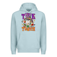 Blue Mist trick or teach halloween Premium Hoodie - NancyCooperArtShop
