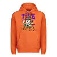 Carrot trick or teach halloween Premium Hoodie - NancyCooperArtShop