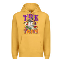 Mustard trick or teach halloween Premium Hoodie - NancyCooperArtShop