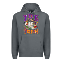 Rock trick or teach halloween Premium Hoodie - NancyCooperArtShop