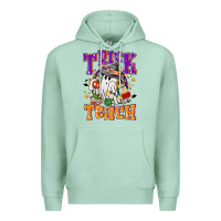Seafoam trick or teach halloween Premium Hoodie - NancyCooperArtShop