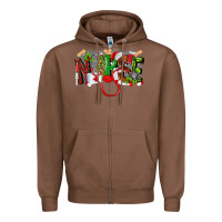 Chestnut nurse christmas Zipper Hoodie - MaliasSmallBusiness