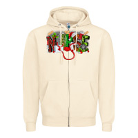 Sandshell nurse christmas Zipper Hoodie - MaliasSmallBusiness