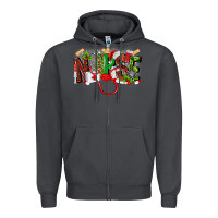 Smoke nurse christmas Zipper Hoodie - MaliasSmallBusiness