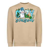 Mushroom cozy season winter christmas Heavyweight Sweatshirt - NancyCooperArtShop