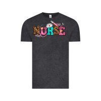 Vintage Black nurse with nurse element Vintage Tee - AdoDesignShop