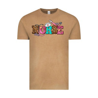 Nurse With Nurse Element Vintage Tee | Teevron