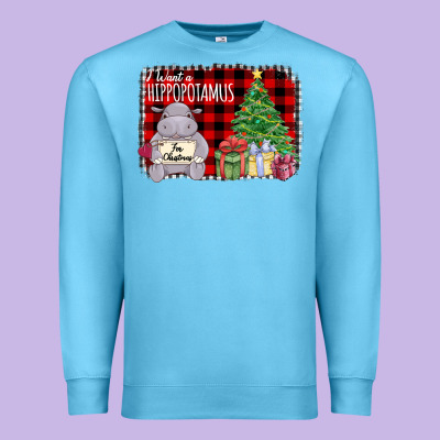 I Want A Hippopotamus Premium Sweatshirt Designed By Bettercallsaul