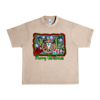 French Oak merry christmas western bull skull Urban Heavy Tee - AdoDesignShop