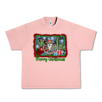 Salmon merry christmas western bull skull Urban Heavy Tee - AdoDesignShop