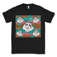 Black Western Ragdoll Cat Classic Tee - LillyAllenDesigns