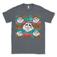 Charcoal Heather Western Ragdoll Cat Classic Tee - LillyAllenDesigns