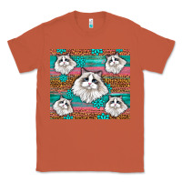 Copper Western Ragdoll Cat Classic Tee - LillyAllenDesigns