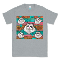 Heather Grey Western Ragdoll Cat Classic Tee - LillyAllenDesigns