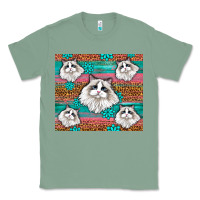 Sage Western Ragdoll Cat Classic Tee - LillyAllenDesigns