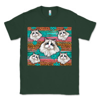 Sports Green Western Ragdoll Cat Classic Tee - LillyAllenDesigns