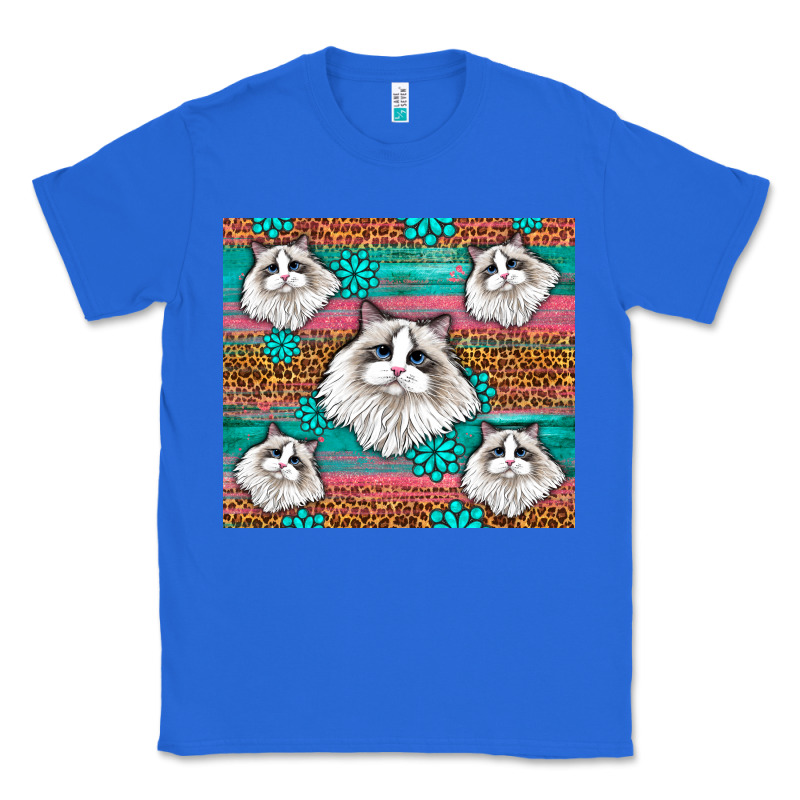 Western Ragdoll Cat Classic Tee by LillyAllenDesigns | Teevron
