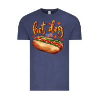 Vintage Denim hot dog Vintage Tee - AdoDesignShop