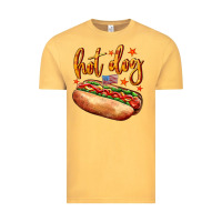 Vintage Mustard hot dog Vintage Tee - AdoDesignShop